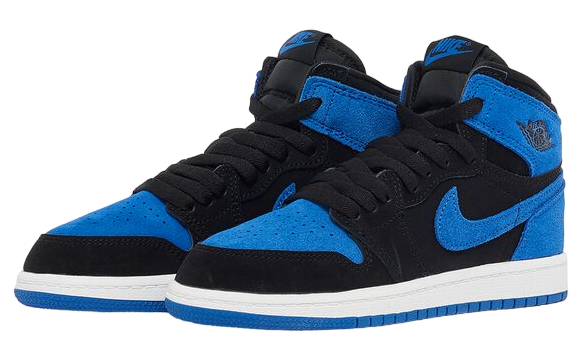 Jordan Ranses Rengifo Air Jordan 1 High Royal Reimagined (PS) - RAMSES - Exclusieve Sneakers ...