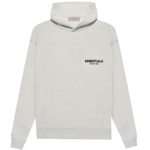 Fear of God Essentials KIDS 'Light Oatmeal' Hoodie