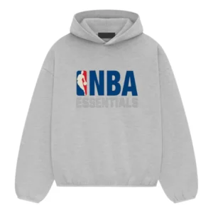 Fear of God Essentials x NBA ‘Light Heather’ Hoodie