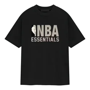 Fear of God Essentials x NBA ‘Black Grey' T-shirt