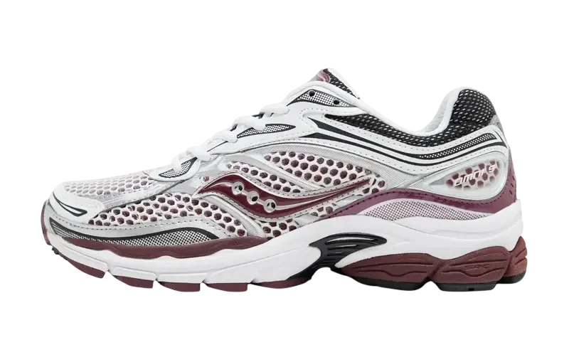 Saucony ProGrid Omni 9 White Maroon
